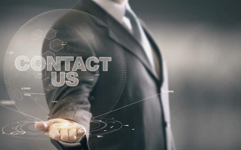 contact us